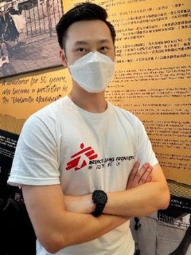 Mr Marco Wong, project volunteer 