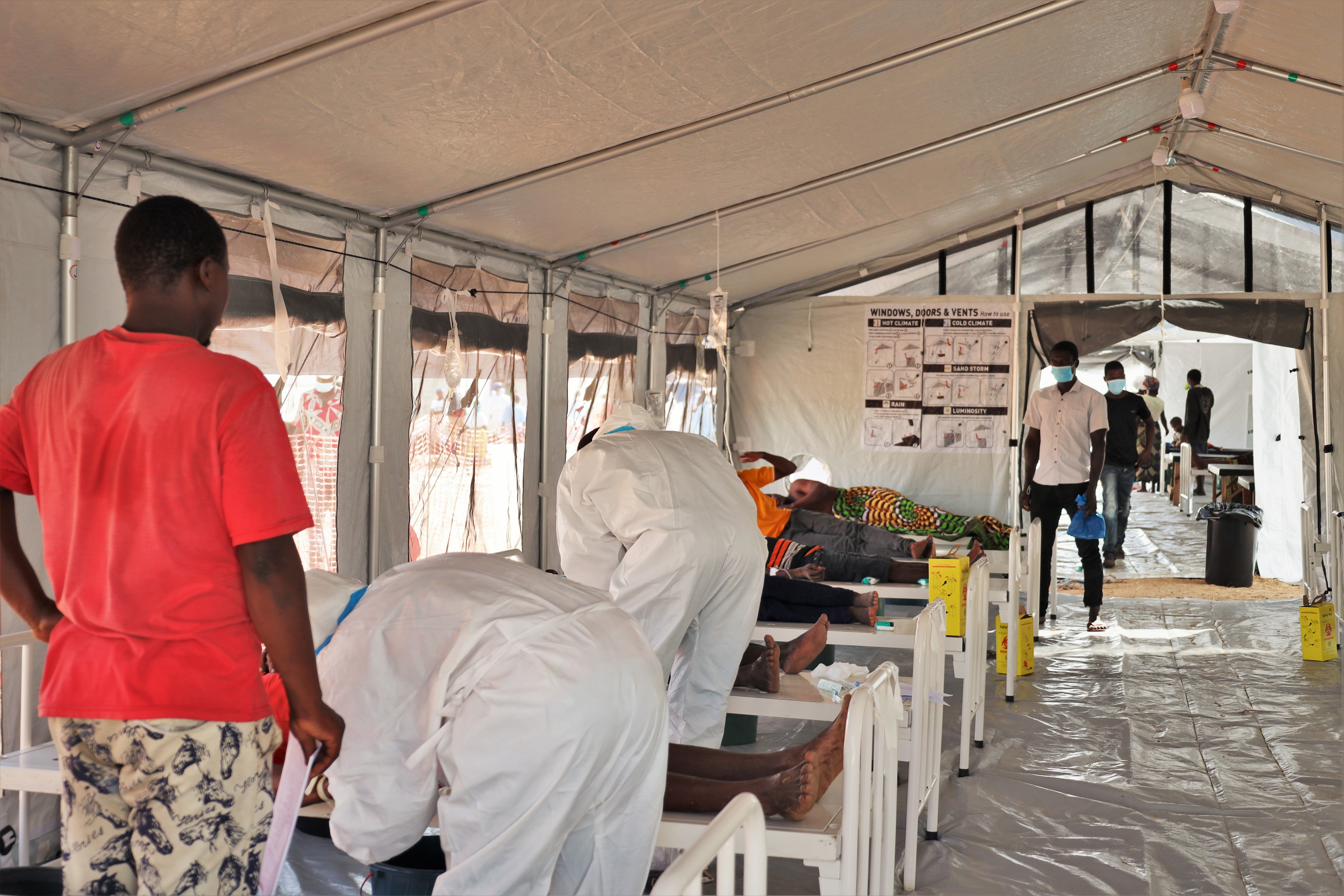 MSF responded to the largest cholera outbreak in the last 8 years in the country, Quelimane, Zambezia.  ©Martim Gray Pereira/MSF