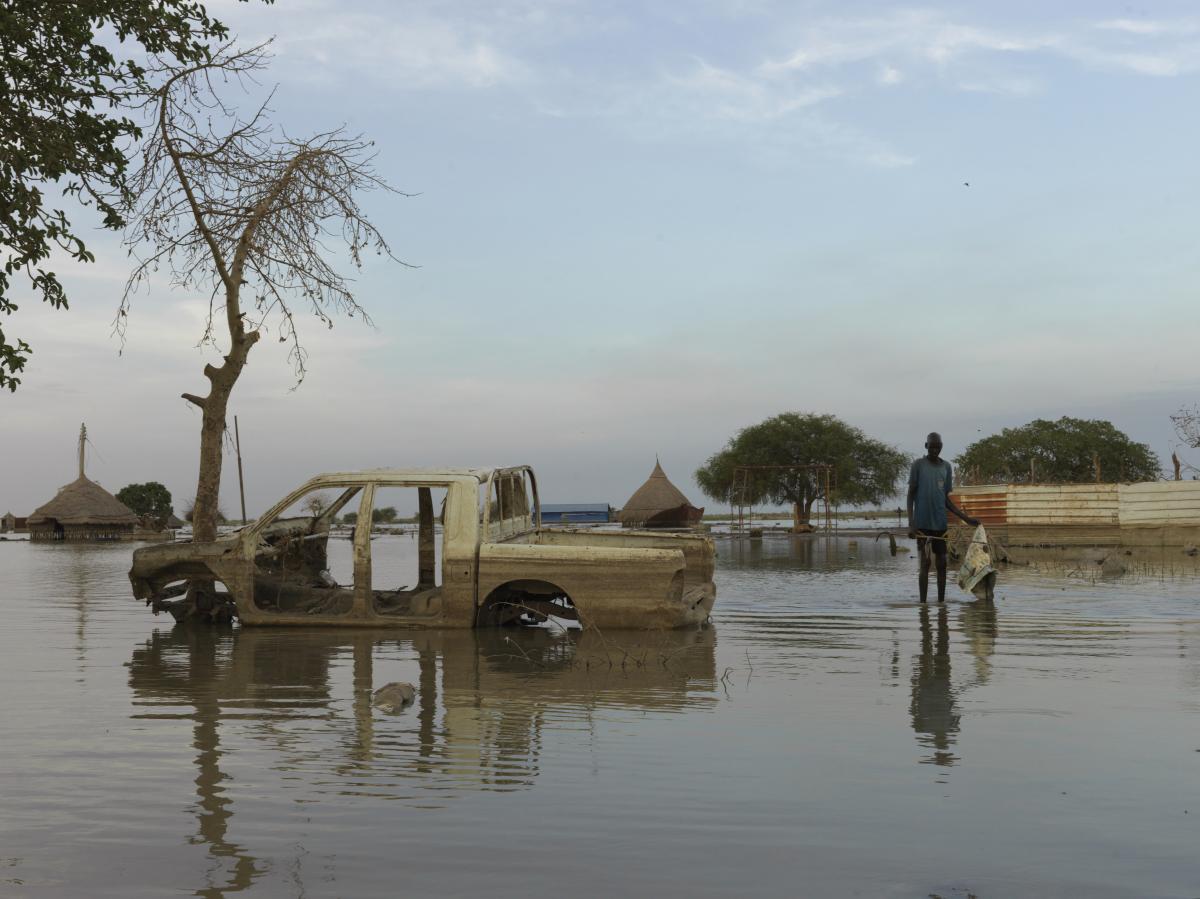 2022年5月，南蘇丹洪水。 ©Peter Caton
