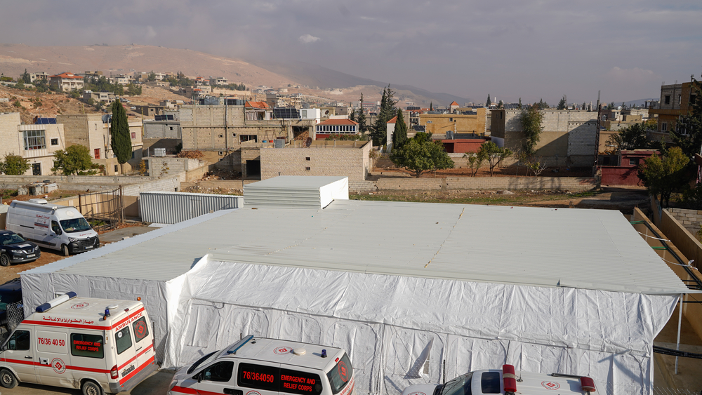 位於阿爾薩勒的霍亂治療中心。© MSF/Mohamad Cheblak