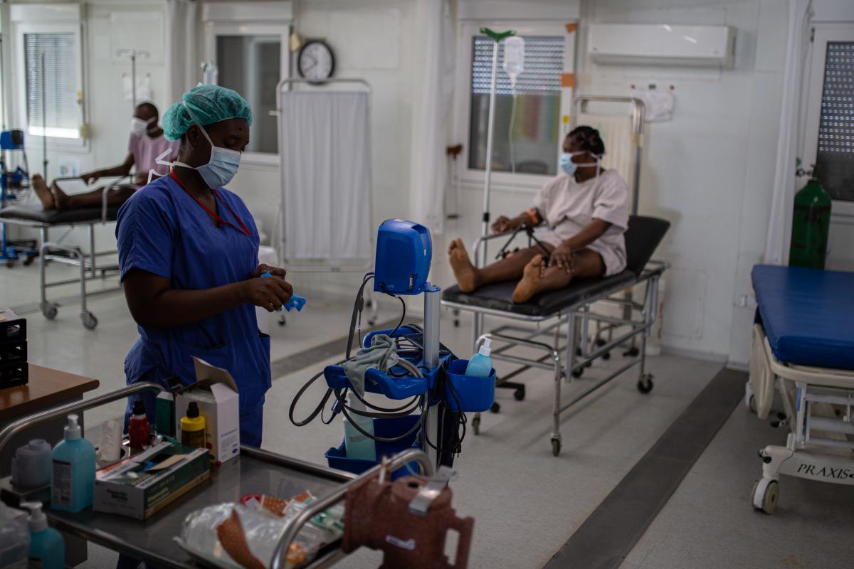 無國界醫生在泰巴爾的創傷醫院。©MSF/ Alexandre Marcou