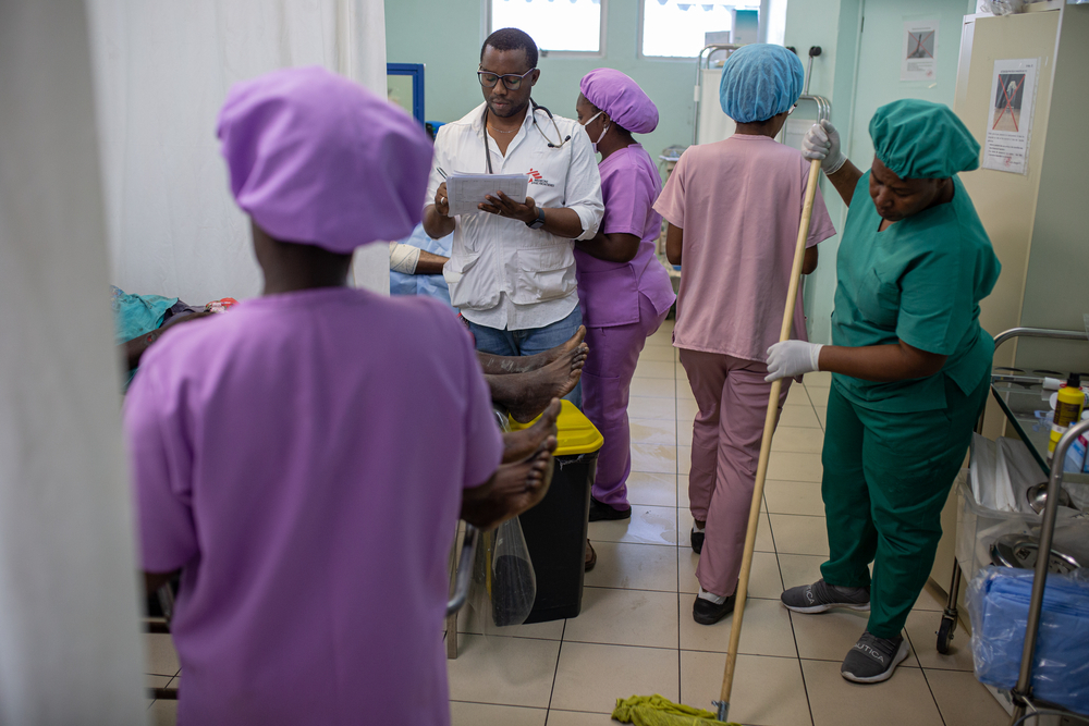 MSF's Emergency Centre of Turgeau. © MSF/Alexandre Marcou
