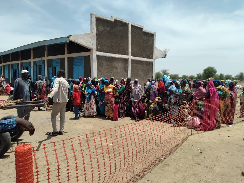 根據聯合國數據，今次蘇丹衝突令超過10萬人到鄰國（包括乍得）尋求安全。© MSF