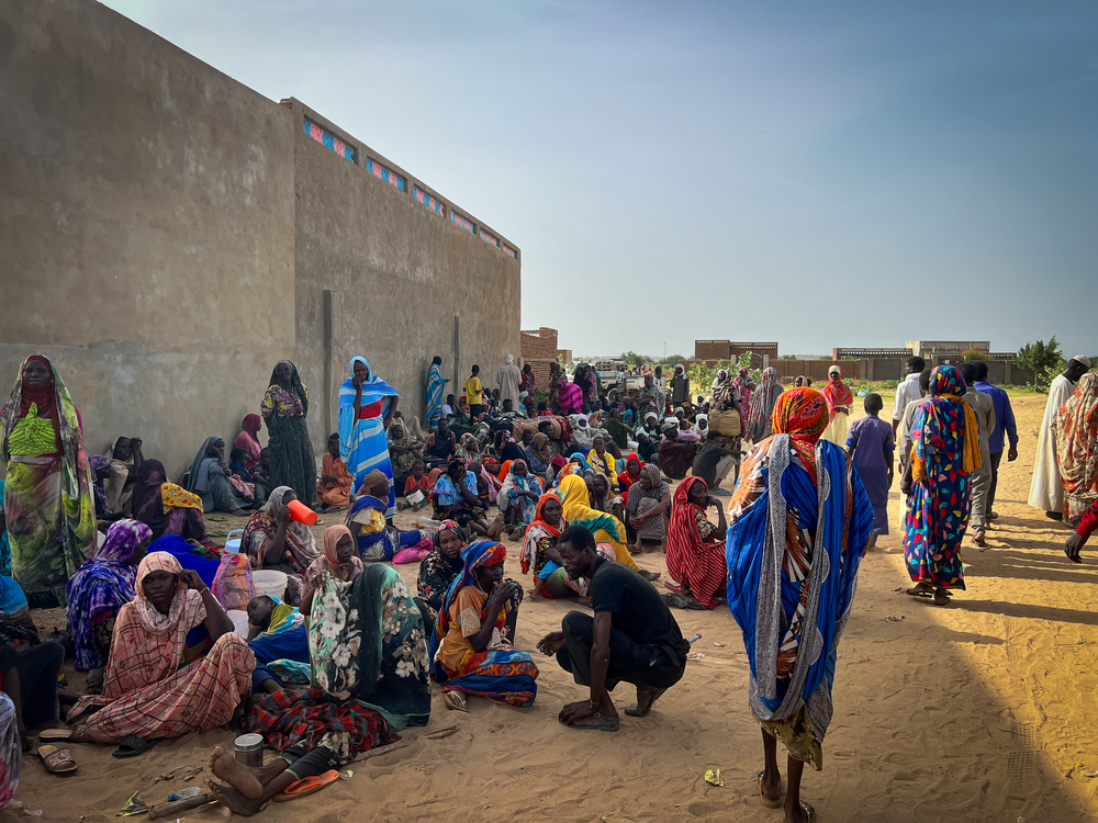 據乍得當局和聯合國難民署估計，乍得東部在7 月中旬新增了26萬的蘇丹難民。© Mohammad Ghannam/MSF