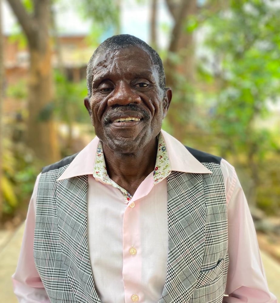 Fred Minandi, now 63 years old. © MSF/Pascale Antonie