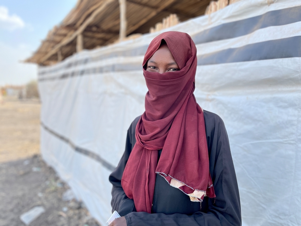 Chira Casah mentioned that her life in the camp is harsh. © MSF