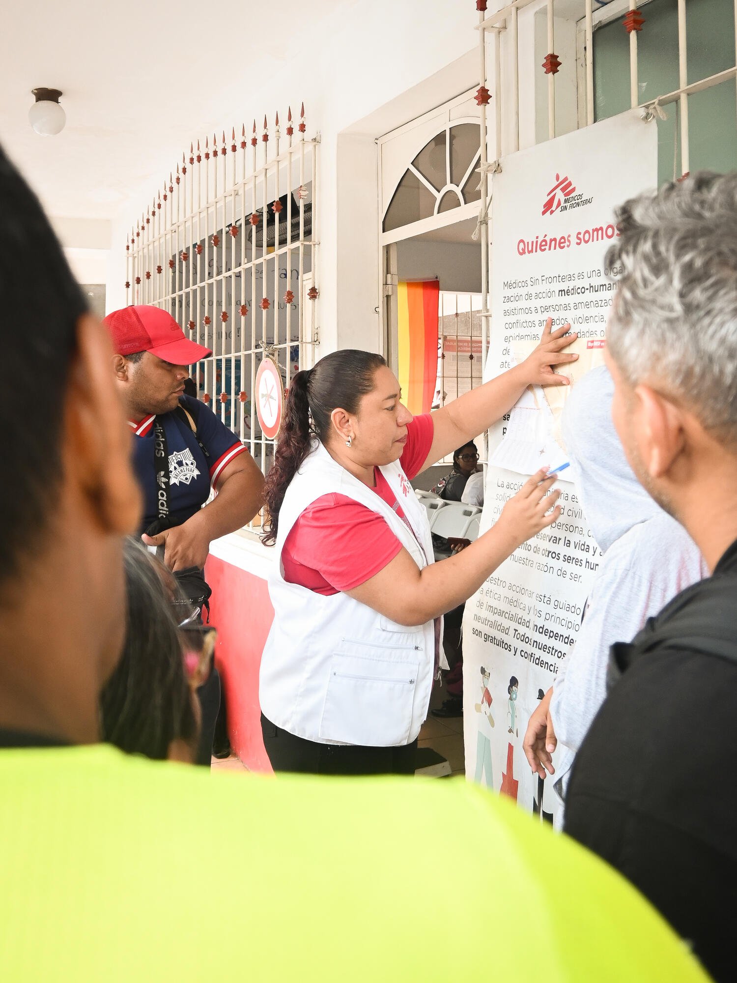 Emelin Arana, Social Worker. © Fernando Alvarado/MSF