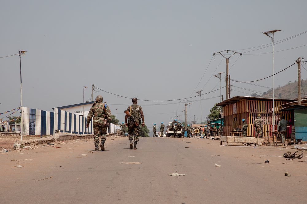 PK12 neighborhood came under attack by the rebel forces on 13 January 2021 in Central African Republic. © Adrienne Surprenant / Collectif Item for MSF
