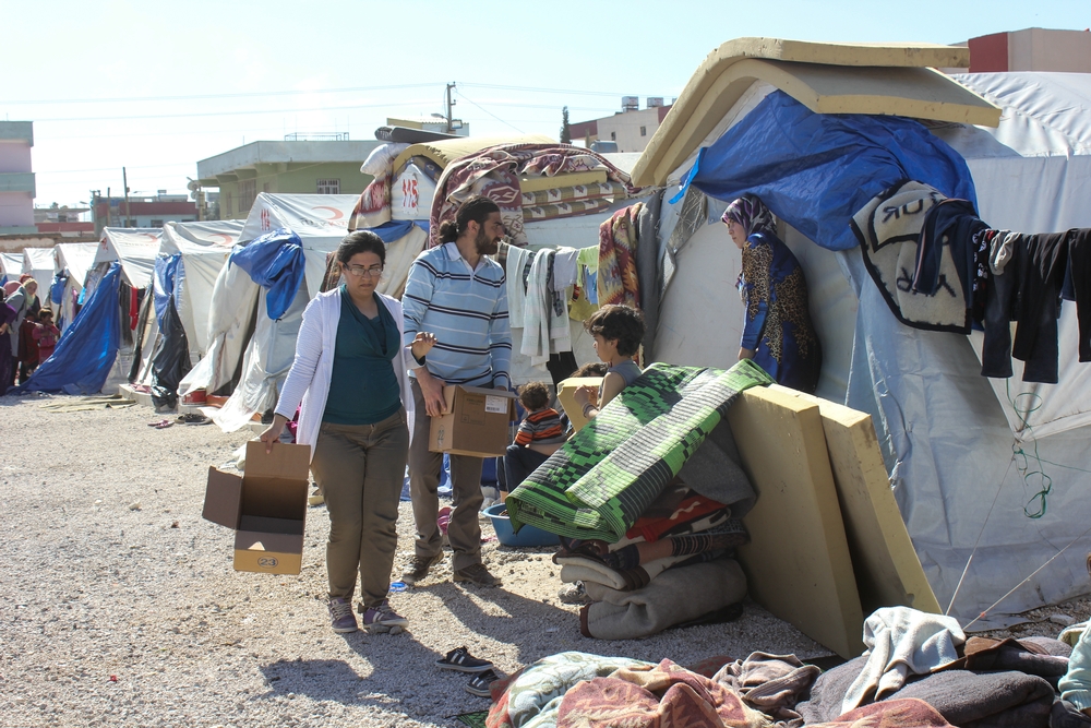 MSF providing health care to Syrian refugees in Türkiye. Photo taken on February 2016. © Diala Ghassan/MSF