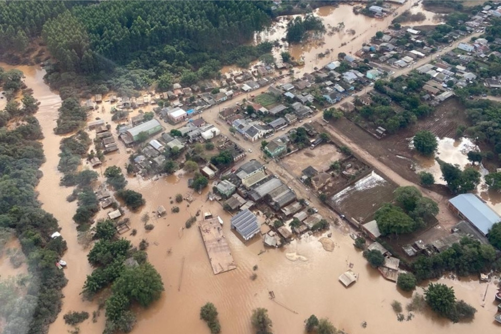 The impact of a disaster of such proportions that is just without any precedent in Brazilian history. © Marine Henrio/MSF