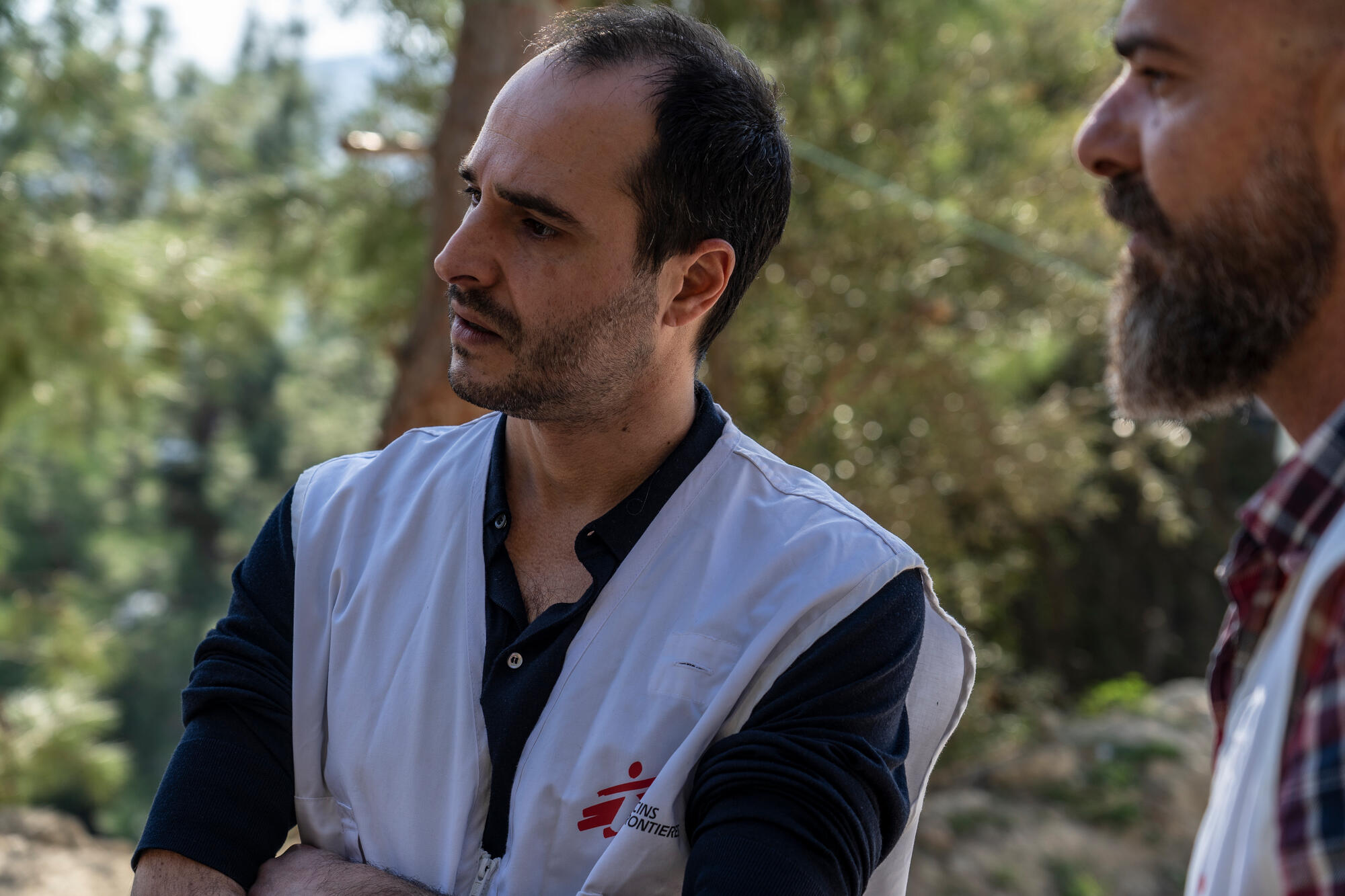 無國界醫生國際主席賀歷圖醫生（Dr Christos Christou）。 © MSF