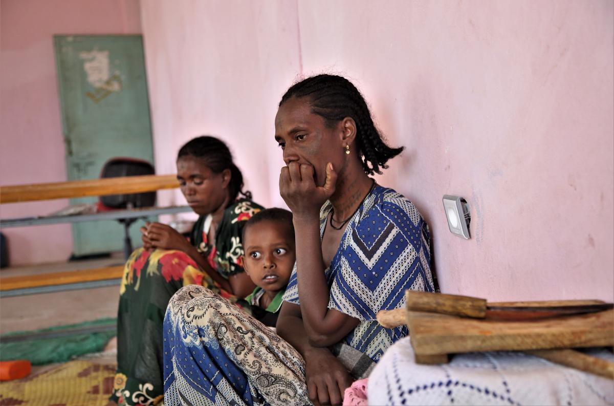 Tigray's cities fill with displaced people. © Igor Barbero/MSF